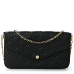 Empreinte Pochette Felicie Chain Wallet Black
