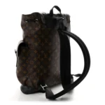 Monogram Macassar Christopher PM Backpack - Image 2