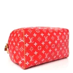 Calfskin Monogram Speedy P9 Bandouliere 40 Red - Image 4
