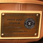 Calfskin Monogram Speedy P9 Bandouliere 40 Red - Image 6