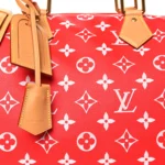Calfskin Monogram Speedy P9 Bandouliere 40 Red - Image 7