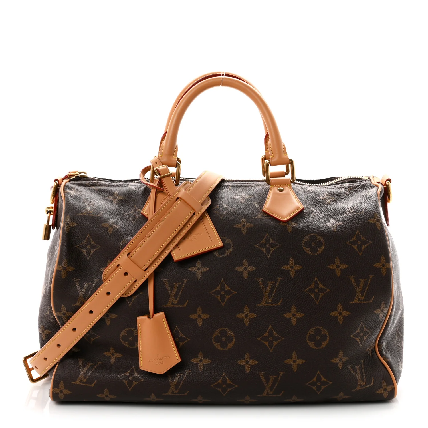 IMG_8049 Calfskin Monogram Speedy P9 Bandouliere 40 - Image 1