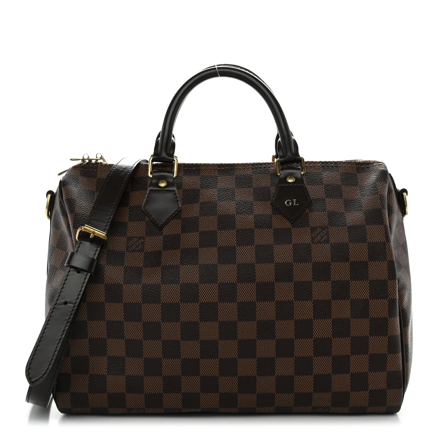 IMG_8095 Damier Ebene Speedy Bandouliere 30 - Image 1
