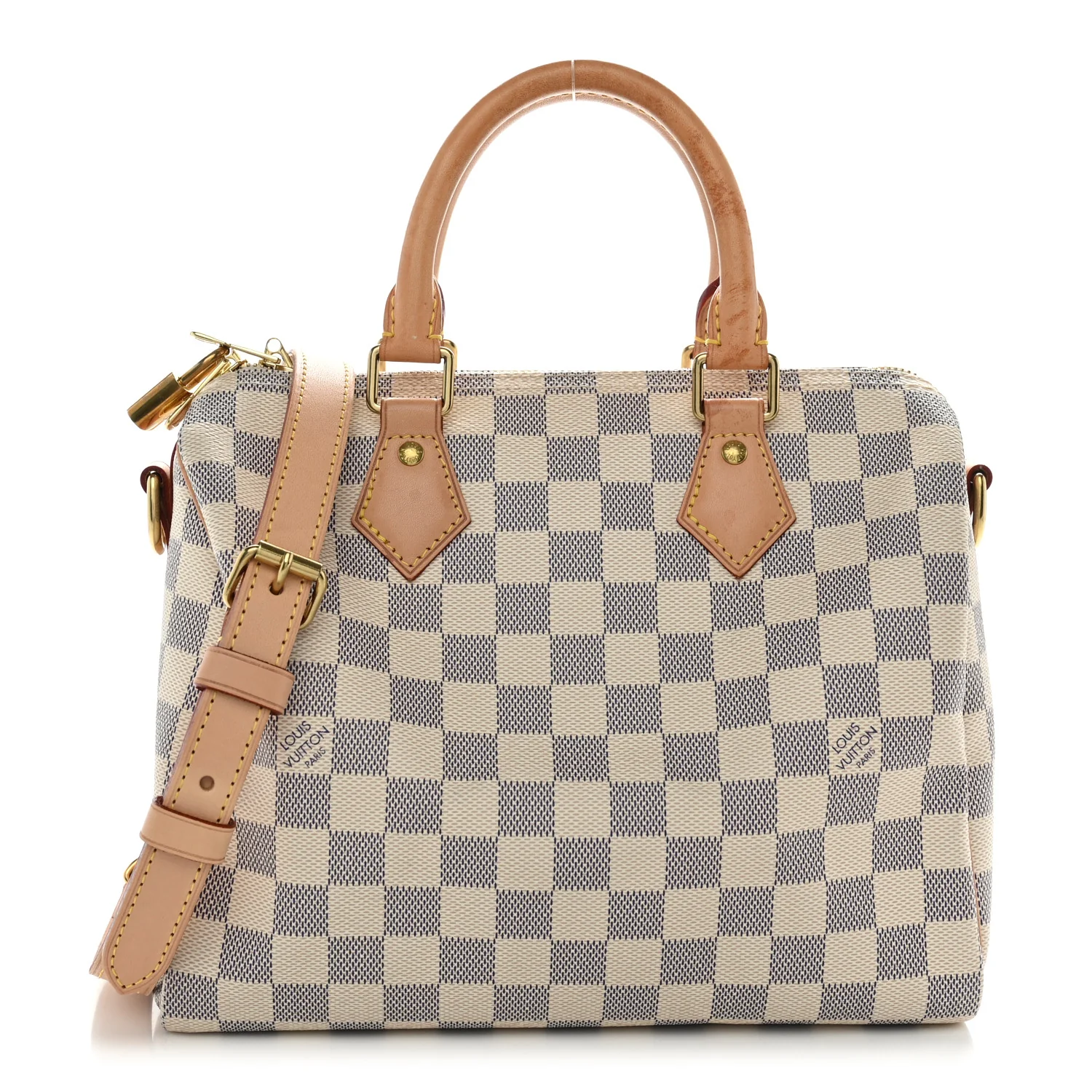IMG_8116 Damier Azur Speedy Bandouliere 25 - Image 1