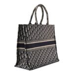 Christian Dior Oblique Large Book Tote Blue Multicolor - Image 2