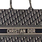 Christian Dior Oblique Large Book Tote Blue Multicolor - Image 7