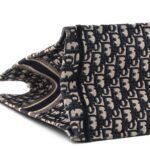 Christian Dior Oblique Large Book Tote Blue Multicolor - Image 8
