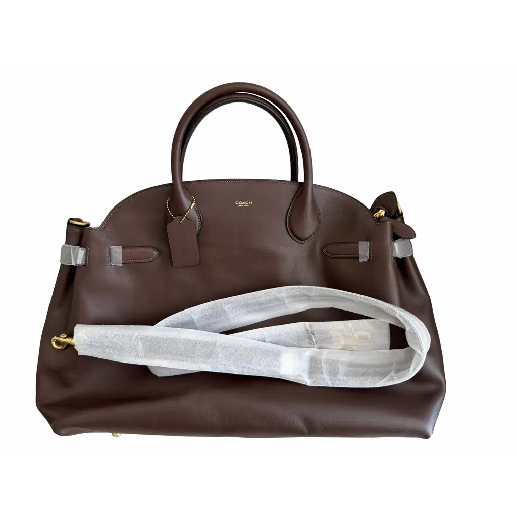 IMG_0004 Brand new Coach Soft Empire Carryall 48, style CW617, in Brass/Maple. - Image 1