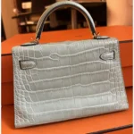 Kelly mini alligator handbag - Image 2