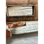 Kelly mini alligator handbag - Image 12