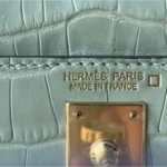 Kelly mini alligator handbag - Image 13