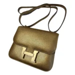 Hermes Constance leather handbag
