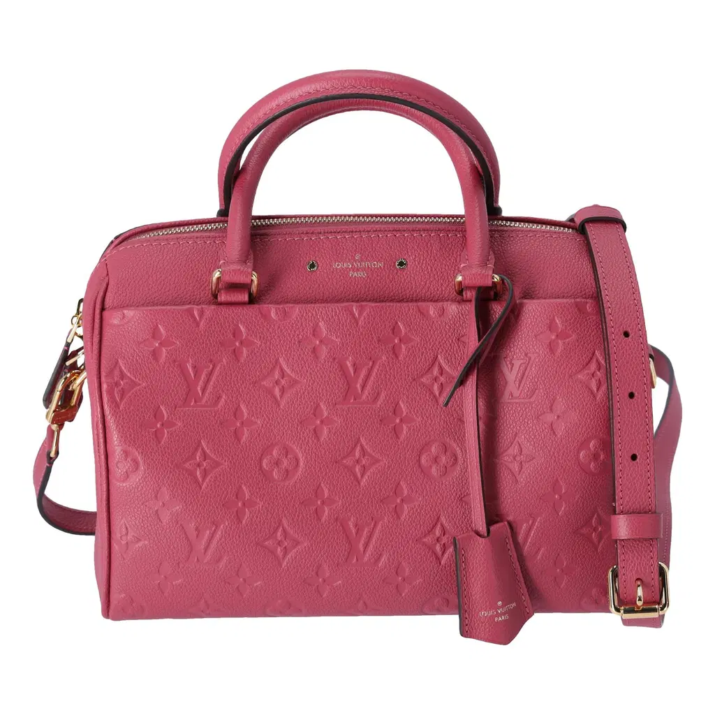 IMG_1945 Louis Vuitton Speedy bandoulière leather satchel - Image 1